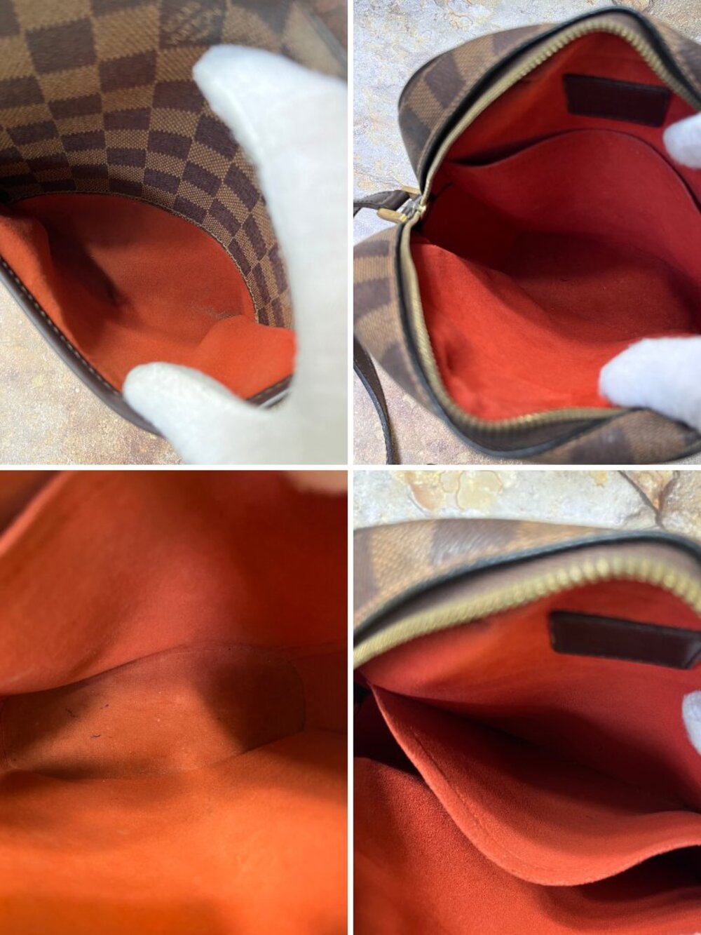 Louis Vuitton Ipanema PM Shoulder Bag Damier Ebene Crossbody - Picture 9 of 11